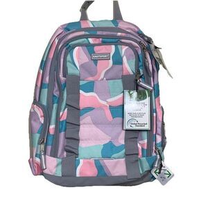 Eastsport Unisex Expandable Team Recycled Backpack, Abstract Joy Outdoor Camping